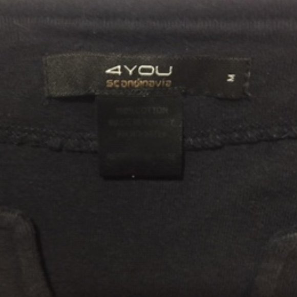 4 YOU Scandinavia Black w Silver Embroider… - Picture 6 of 6